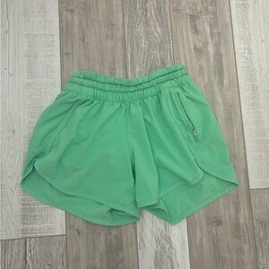 lululemon athletica Mint Green Athletic Shorts